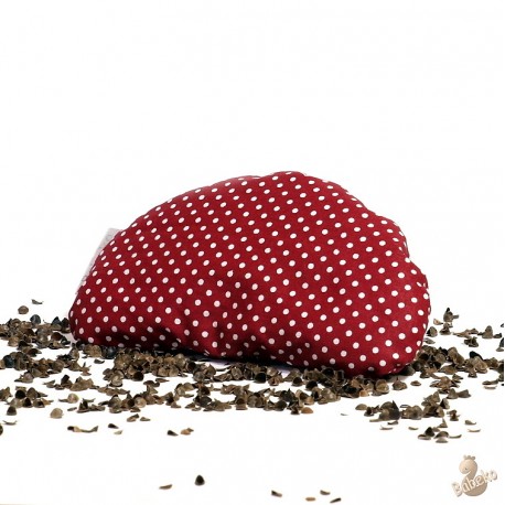 Pohanková podložka pod zápěstí bordó