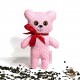 Pohánkový medvedík ružový puntík malý