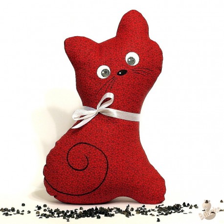 Pohánková mačička červený kvet