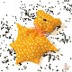 Pohánkový usínáček medvedík oranžový kvet