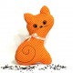 Pohánková mačička oranžový puntík