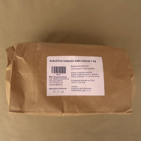 Kukuričná instantná kaša 1 kg