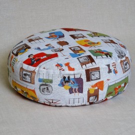 Pohánkový meditačný sedák 38 x 10 cm TV