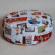 Pohánkový meditačný sedák 30 x 10 cm TV