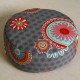 Pohánkový meditačný sedák 30 x 10 cm mandaly