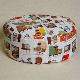 Pohánkový meditačný sedák 38 x 15 cm TV