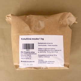 BIO kukuřičná mouka hladká 1 kg