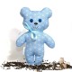 Pohankový medvídek modrý květ