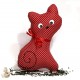 Pohanková kočička červený puntík